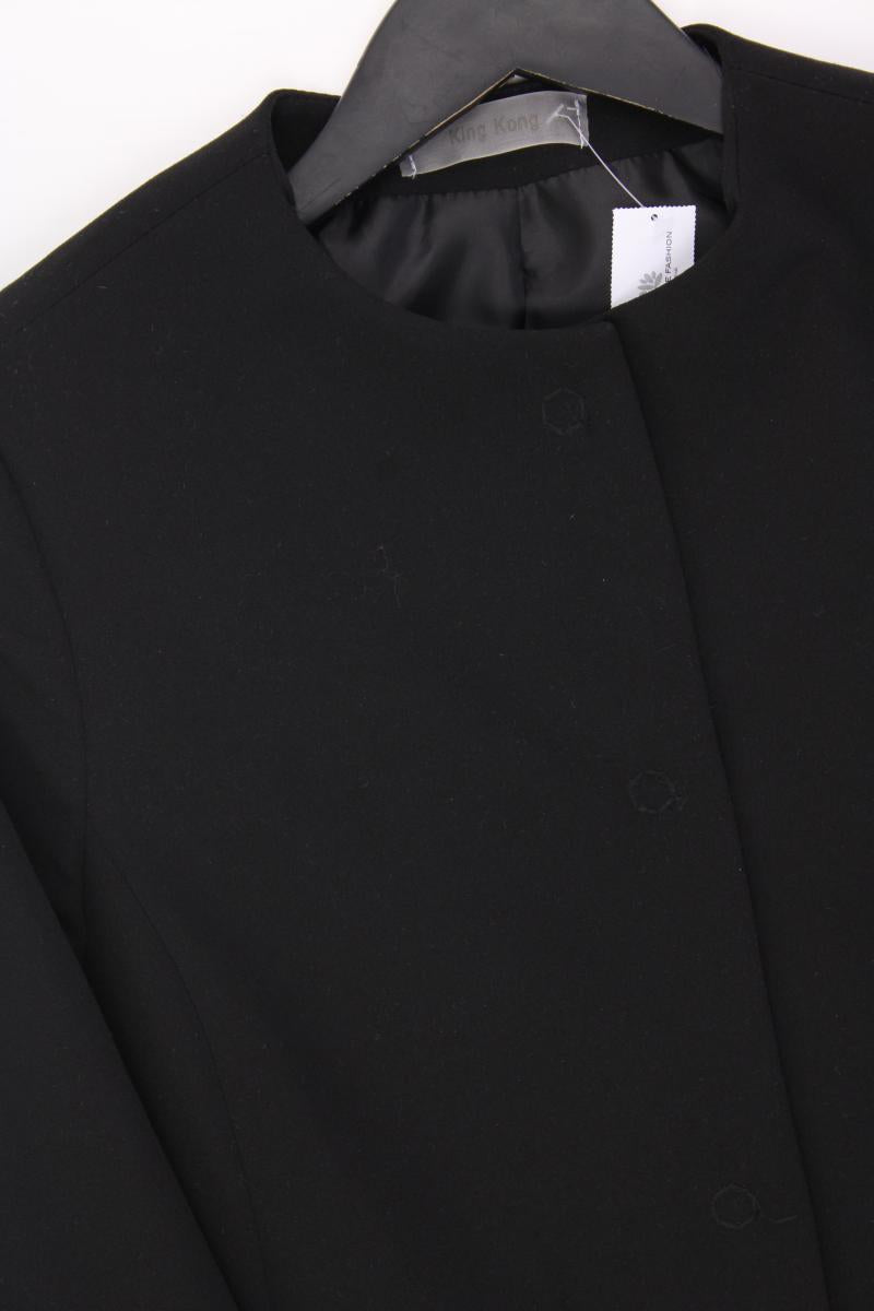 King Kong Slim Mantel Gr. IT 42 (S) schwarz aus Polyester