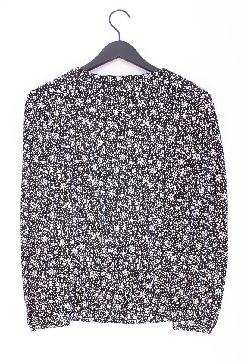 Adagio Longsleeve-Shirt Gr. 38 mit Blumenmuster neu mit Etikett Langarm schwarz