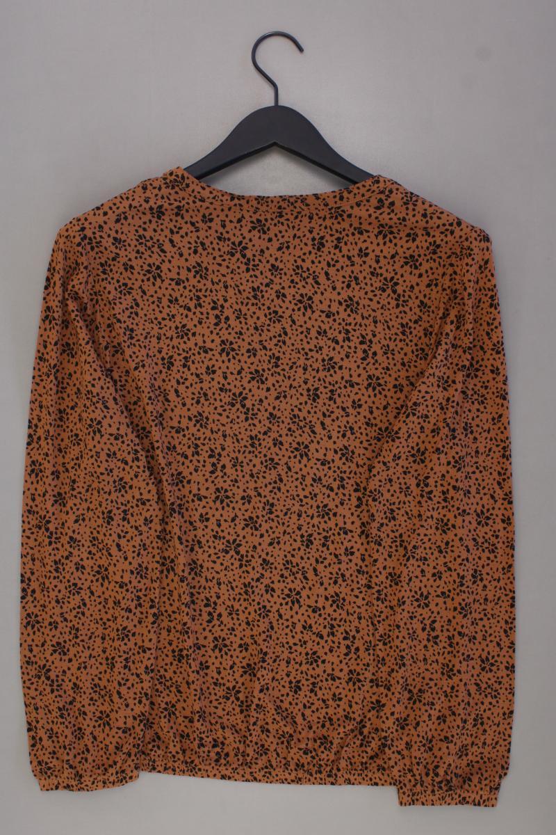 Adagio Shirt mit V-Ausschnitt Gr. 38 neu mit Etikett Langarm braun