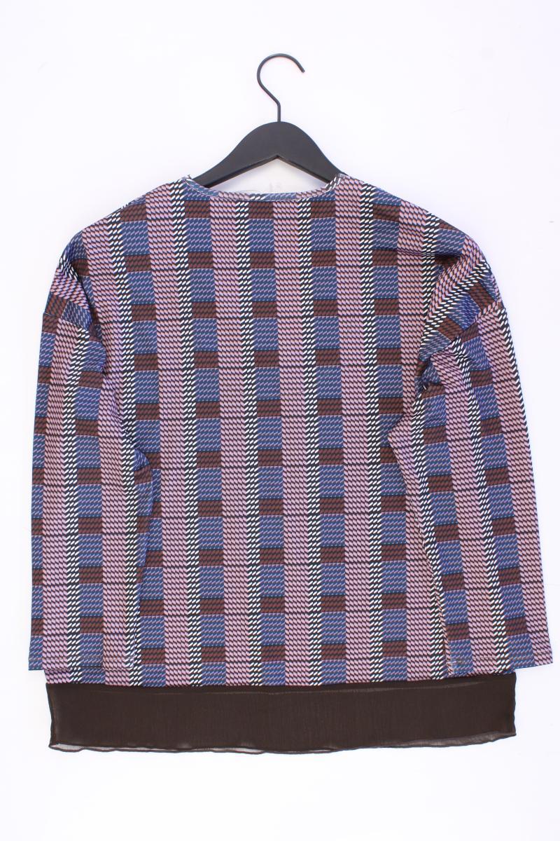 Adagio Comfort Bluse Gr. 42 geometrisches Muster neuwertig 3/4 Ärmel mehrfarbig