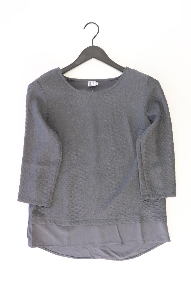 Saint Tropez Regular Bluse Gr. S 3/4 Ärmel grau