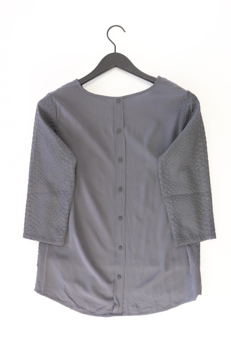 Saint Tropez Regular Bluse Gr. S 3/4 Ärmel grau