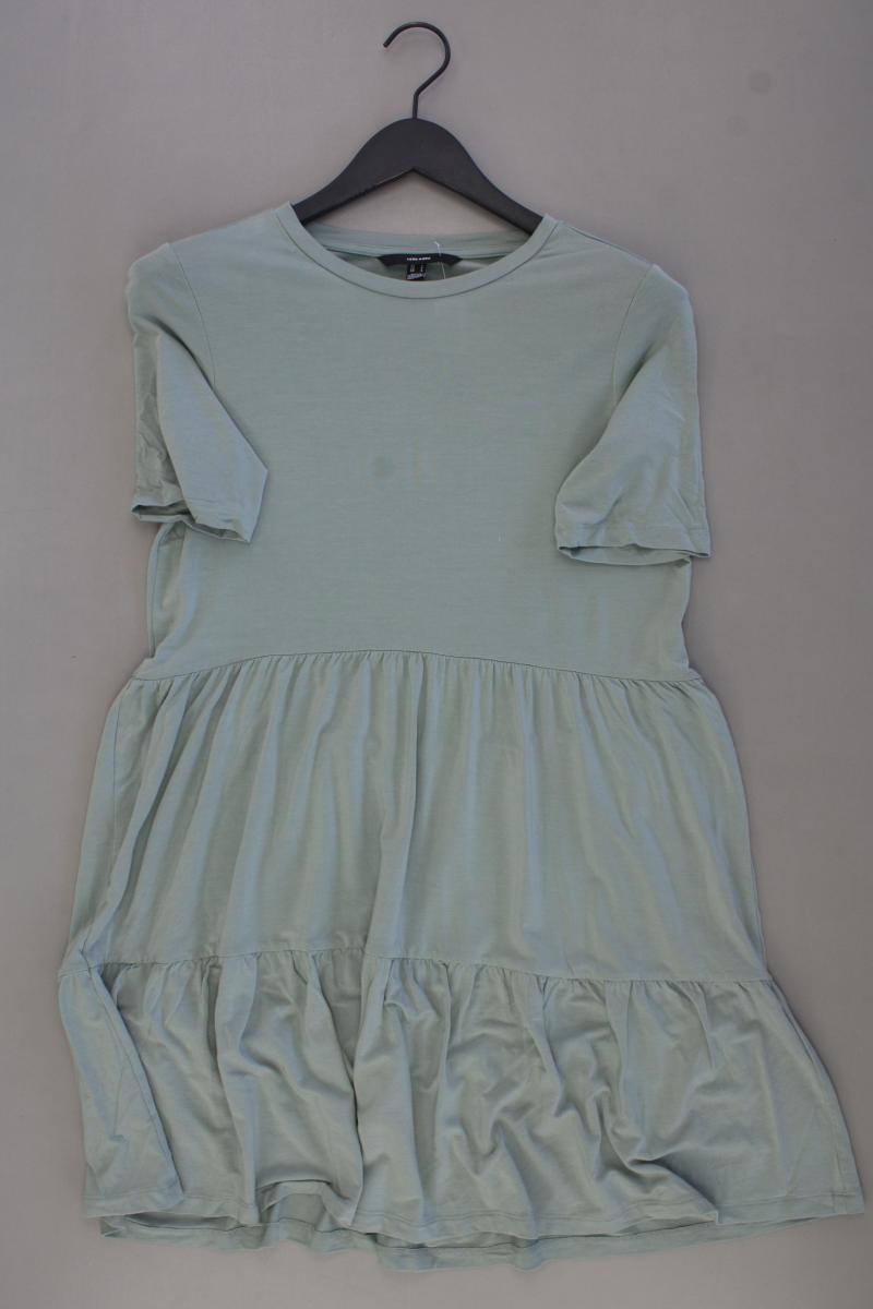 Vero Moda Jerseykleid Gr. S Kurzarm grün aus Lyocell