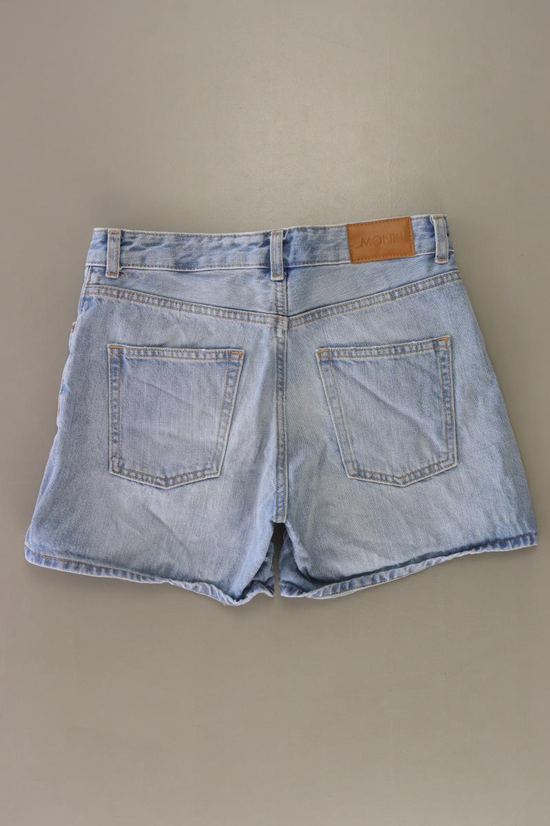 Monki Jeansshorts Gr. W26 blau aus Baumwolle