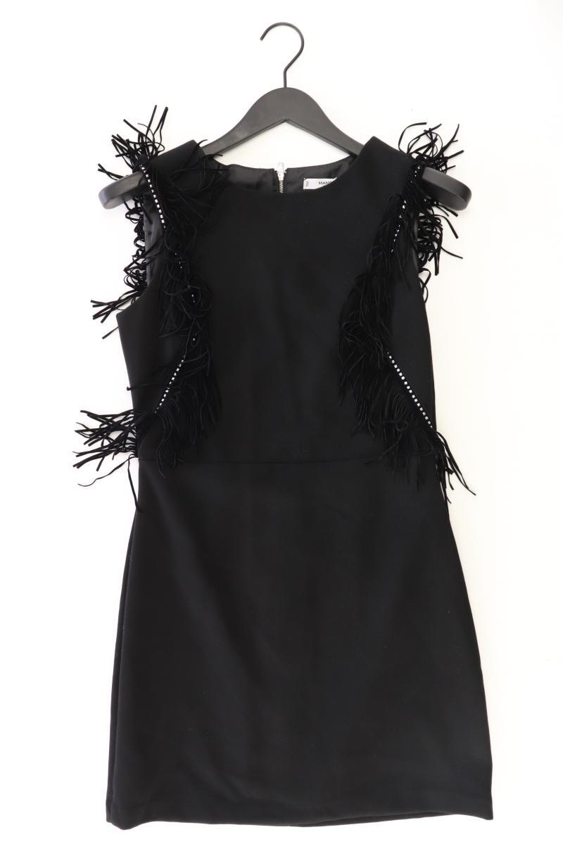 Mango Abendkleid Gr. M neuwertig Ärmellos schwarz aus Polyester