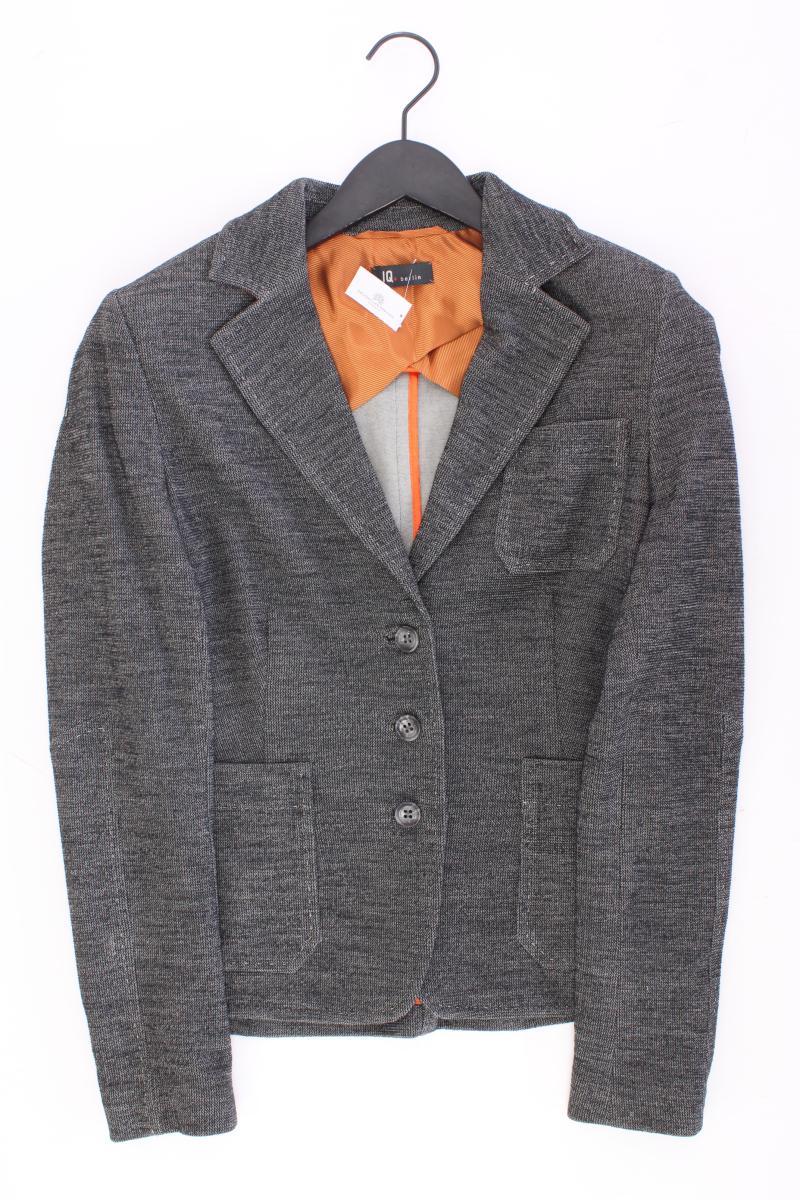 IQ Berlin Slim Blazer Gr. 38 neuwertig grau aus Baumwolle