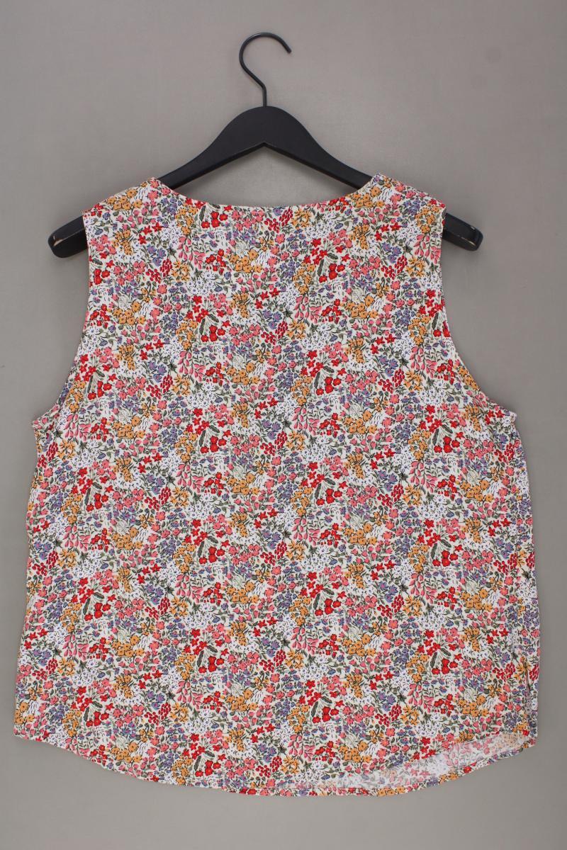 Fransa Ärmellose Bluse Gr. XL mit Blumenmuster mehrfarbig aus Viskose