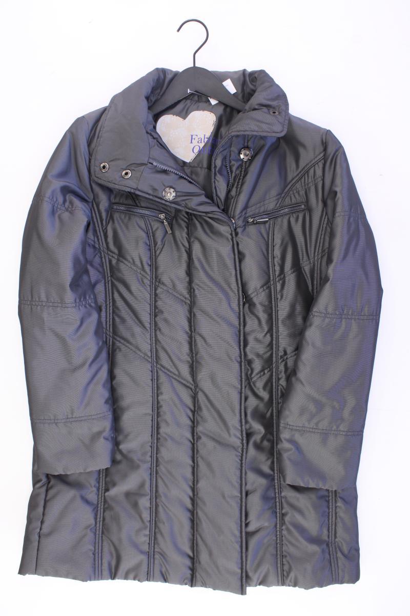 FABIANI Regular Mantel Gr. 42 neuwertig grau aus Polyester