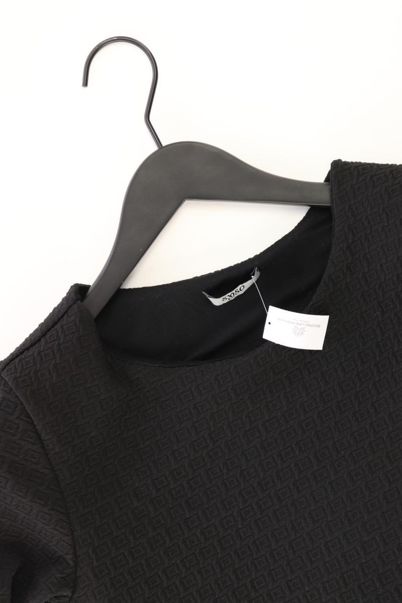Sysò Bolzano Kleid Gr. S 3/4 Ärmel schwarz aus Polyester