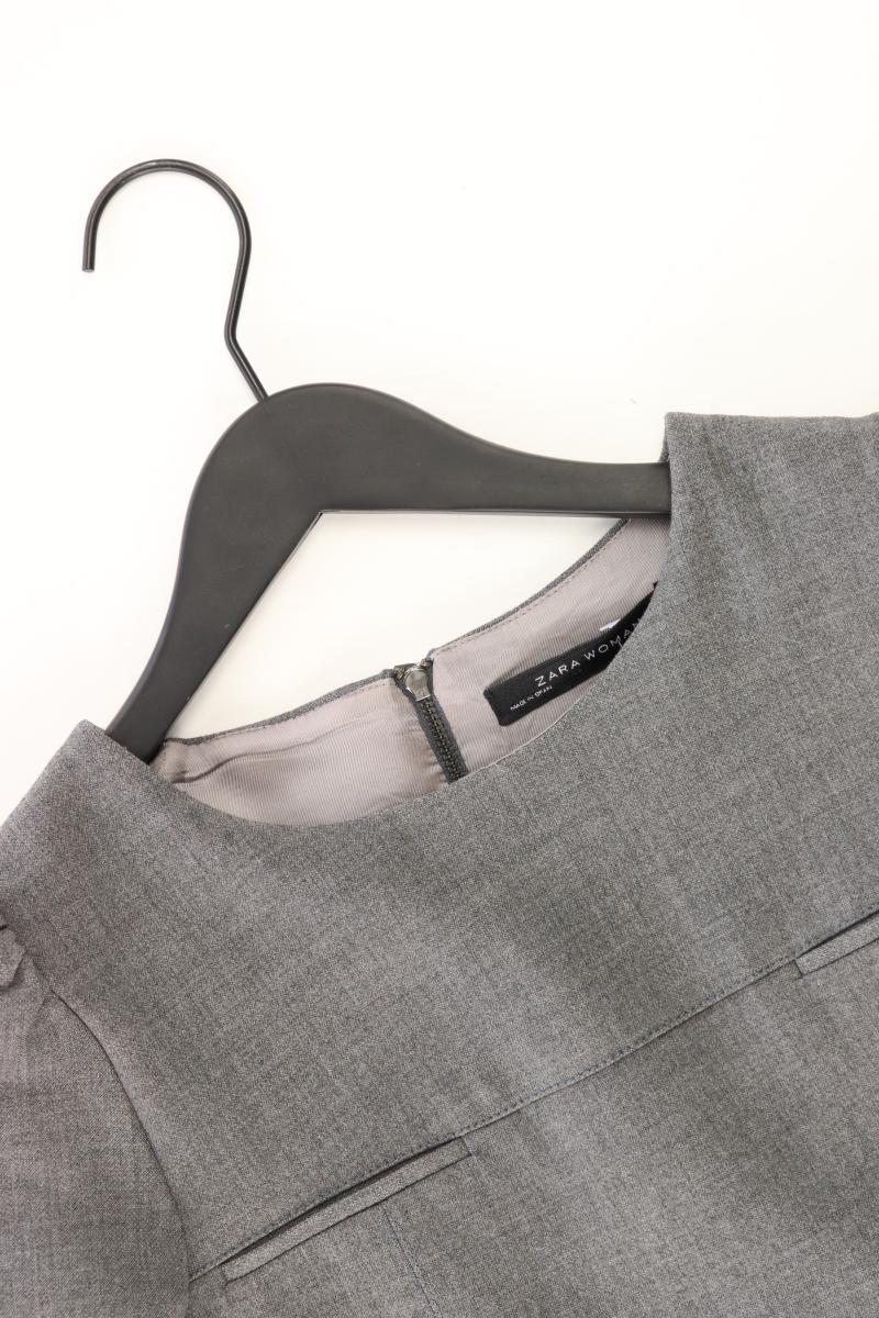 Zara Bleistiftkleid Gr. M 3/4 Ärmel grau aus Viskose