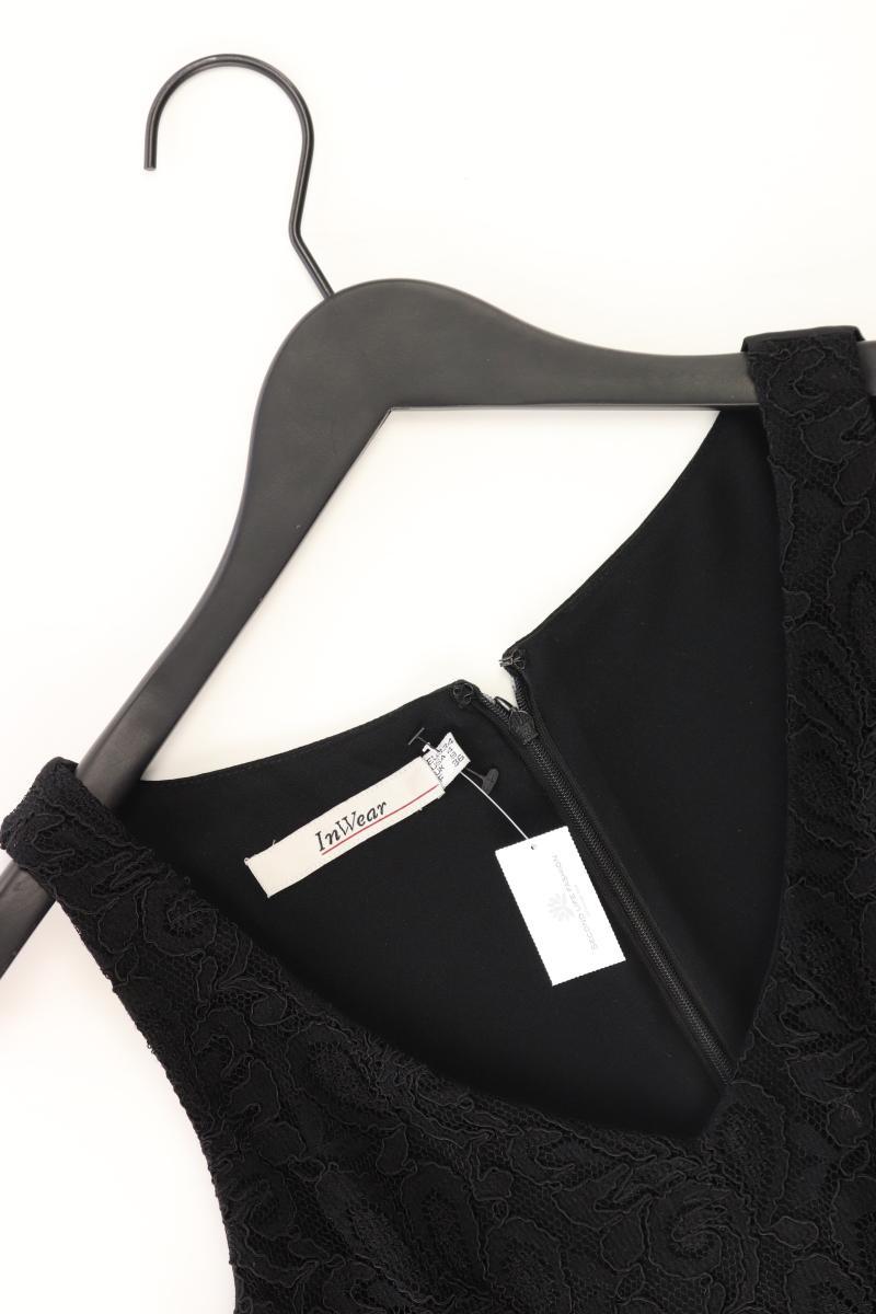 Inwear Etuikleid Gr. 34 Ärmellos schwarz aus Acetat
