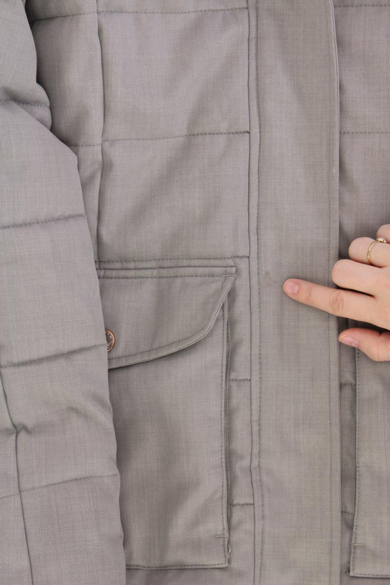 Luhta Kapuzenjacke Gr. 36 grau aus Polyester