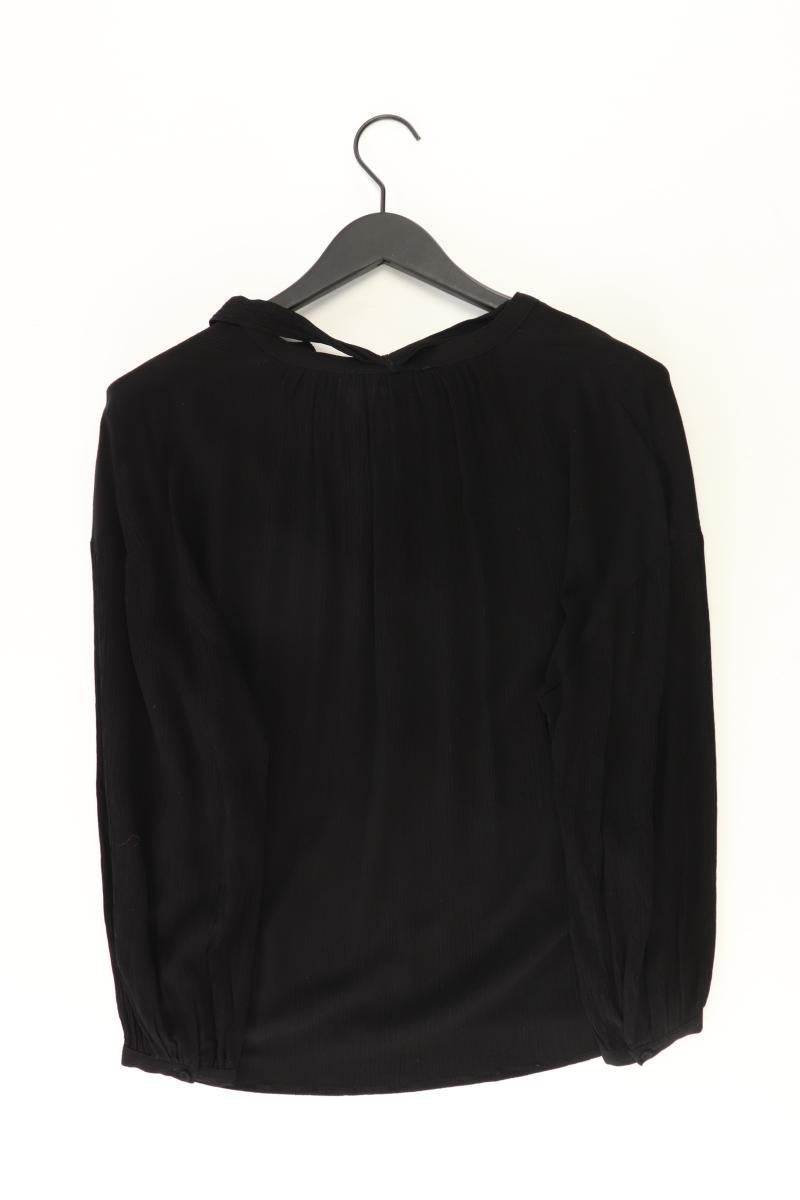 Mango Langarmbluse Gr. M schwarz