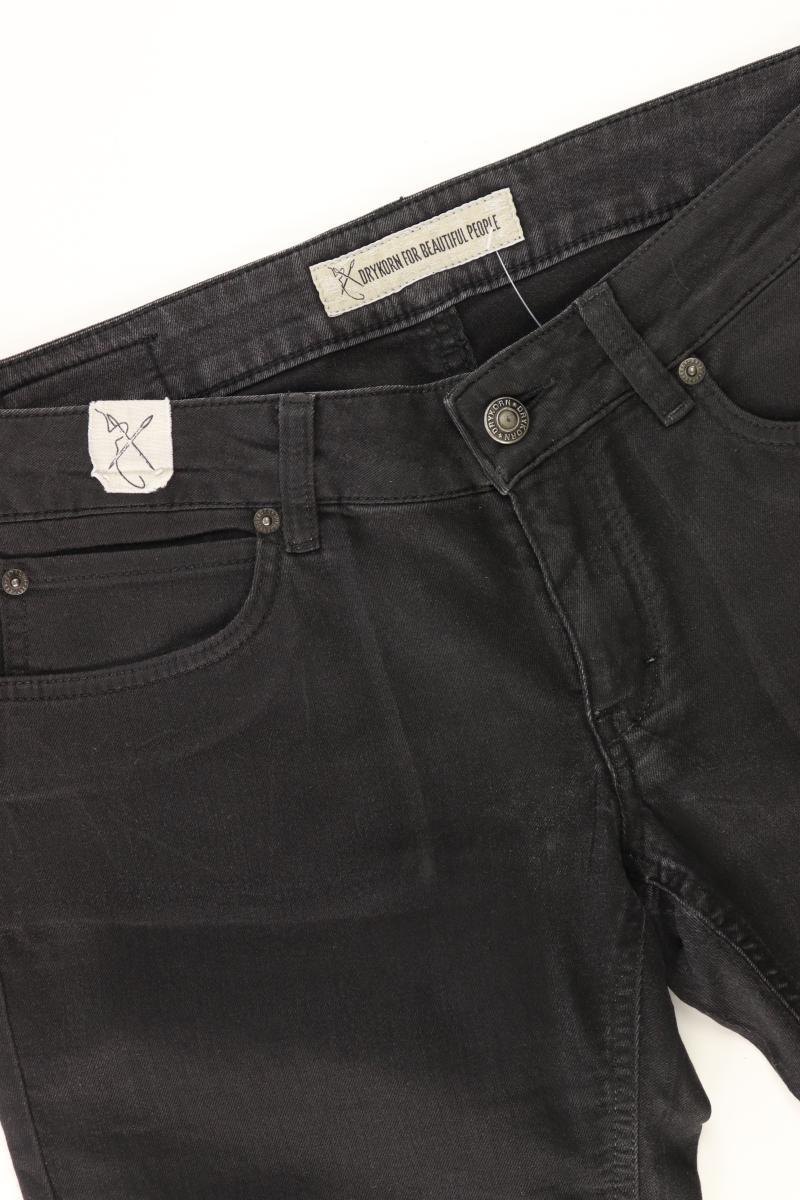 Drykorn Skinny Jeans Gr. W30/L34 schwarz aus Baumwolle