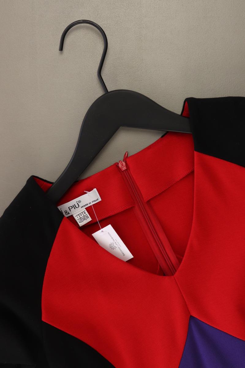 PiuPiu Bleistiftkleid Gr. 36 Kurzarm rot aus Viskose