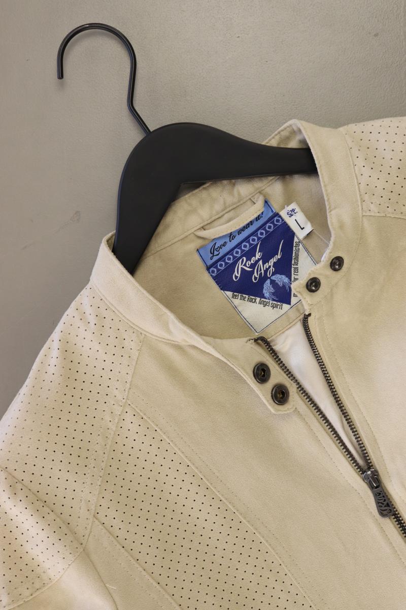 Rock Angel Regular Jacke Gr. L neuwertig creme aus Polyester
