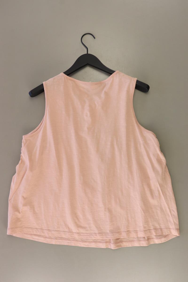 Esprit Ärmellose Bluse Gr. XXL rosa aus Baumwolle