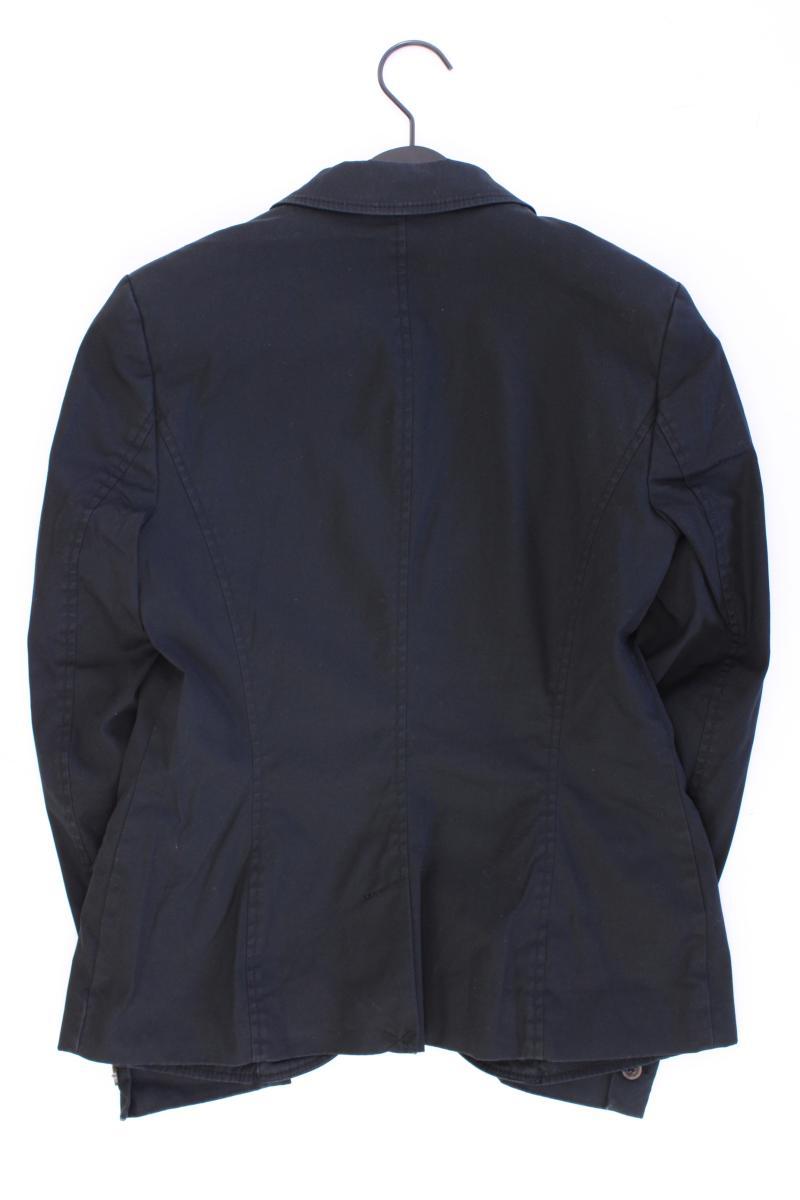 Esprit Regular Blazer Gr. 38 schwarz aus Baumwolle