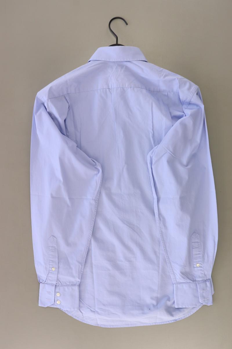 Lawrence Grey Langarmhemd für Herren Gr. Hemdgröße 38 blau aus Baumwolle