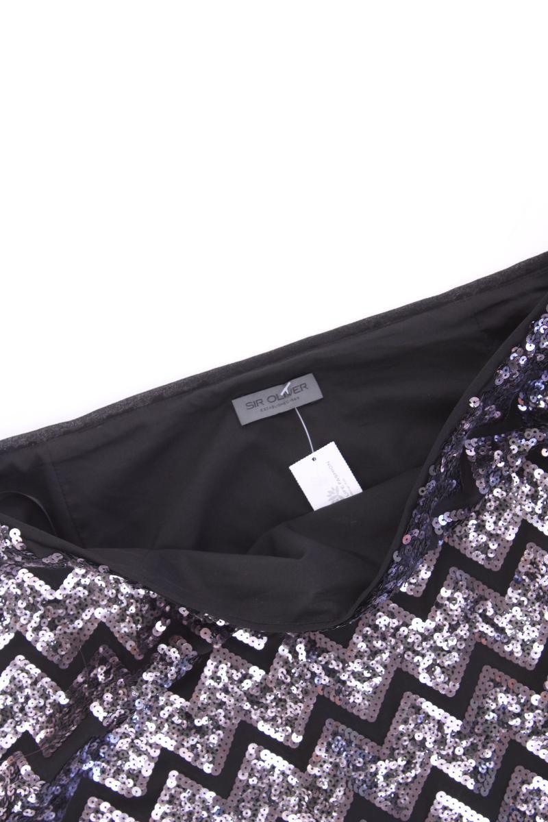 Sir Oliver Rock Gr. 38 mit Pailletten schwarz aus Polyester