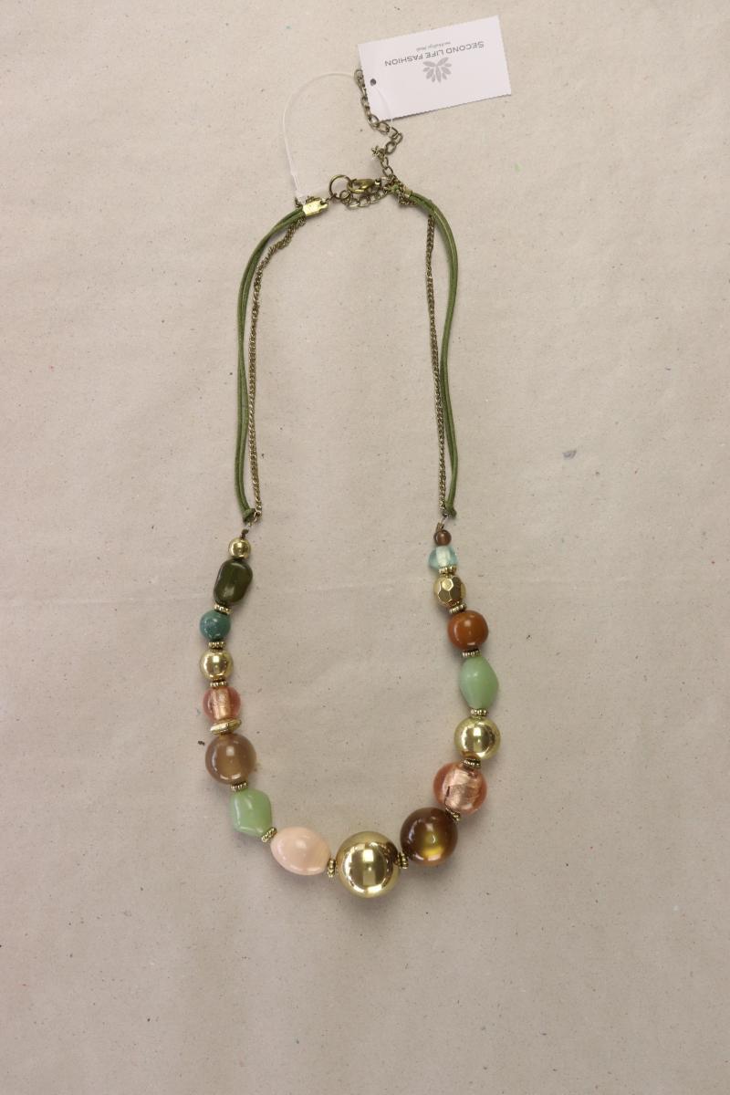 Second Hand Outfit Größe M mit Vila Ärmellose Bluse in Gr. M und Halskette