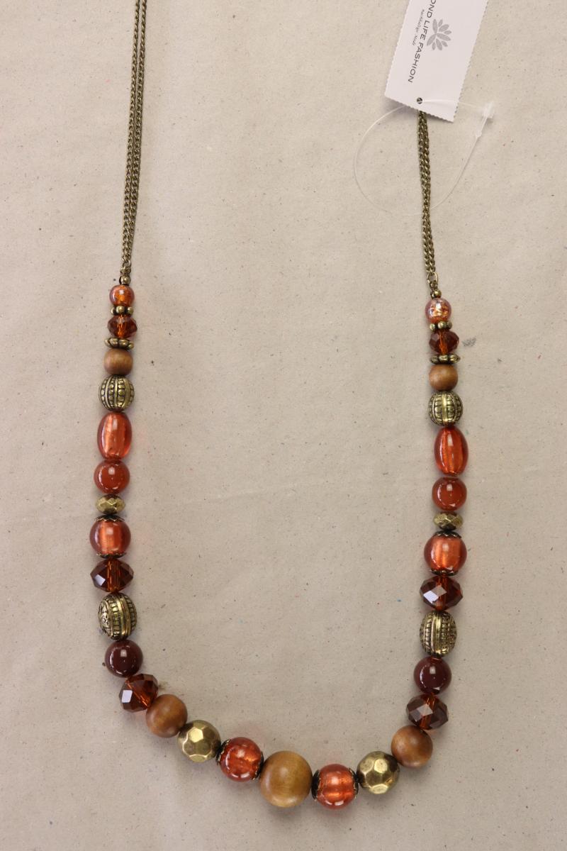 Halskette braun