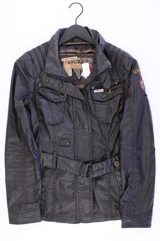 Khujo Übergangsjacke Gr. M schwarz aus Baumwolle