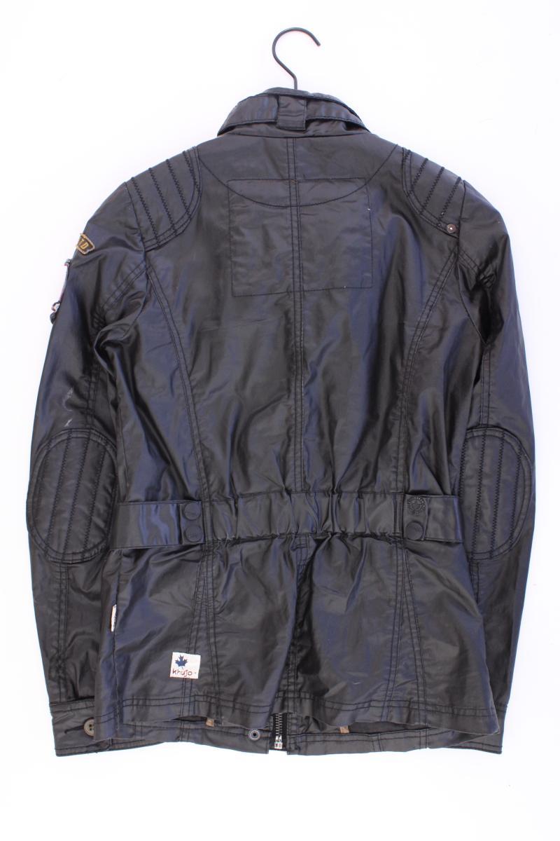 Khujo Übergangsjacke Gr. M schwarz aus Baumwolle