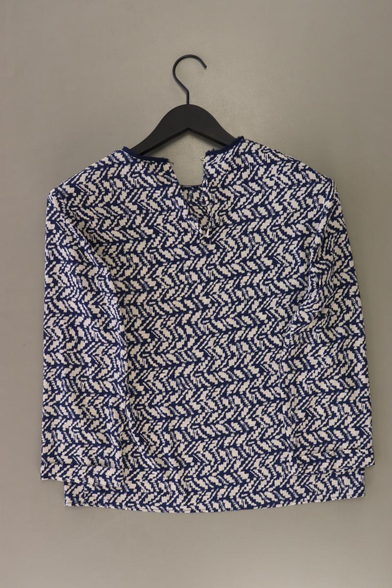Mango Regular Bluse Gr. S 3/4 Ärmel blau aus Polyester
