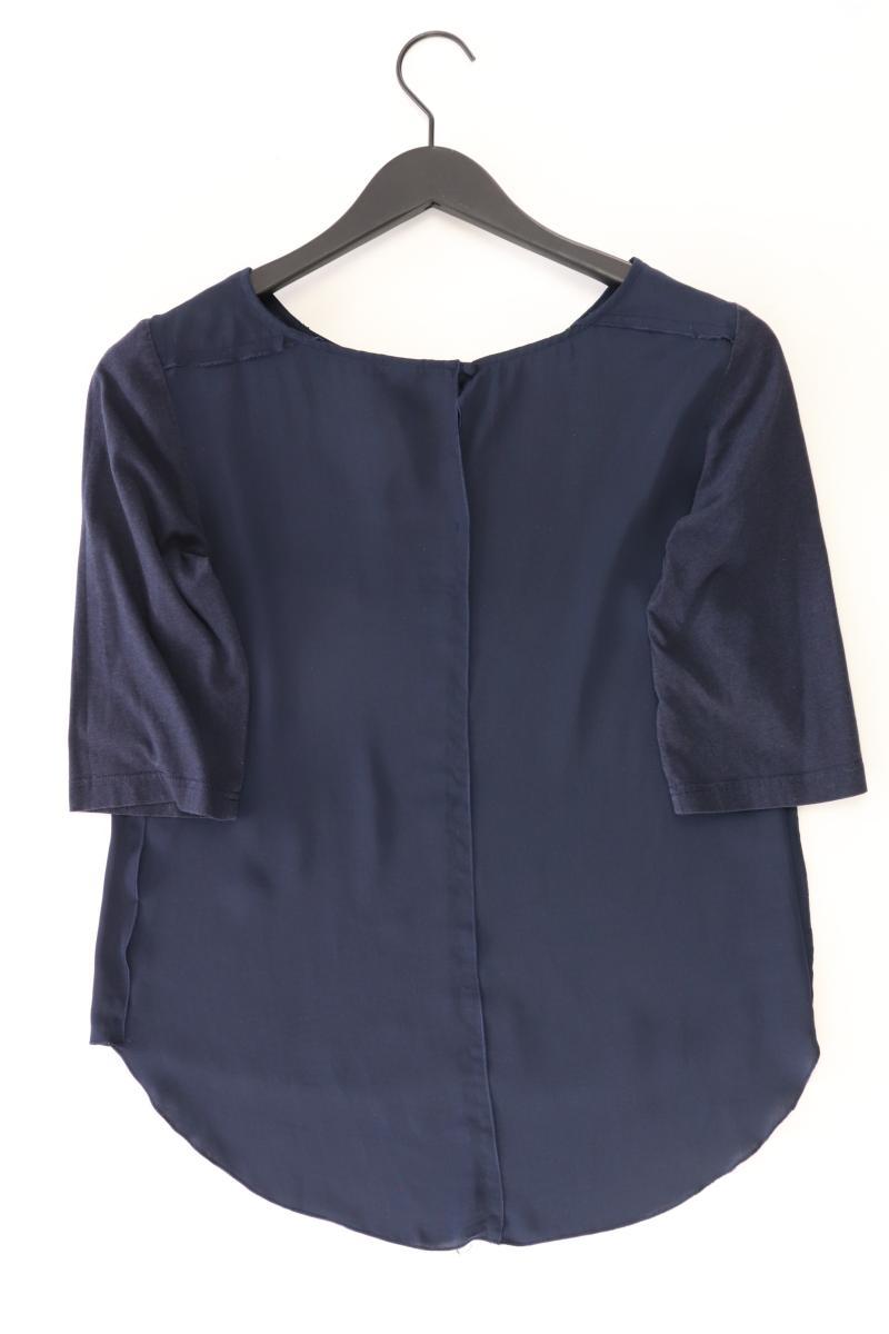 s.Oliver Regular Bluse Gr. 38 3/4 Ärmel blau aus Polyester