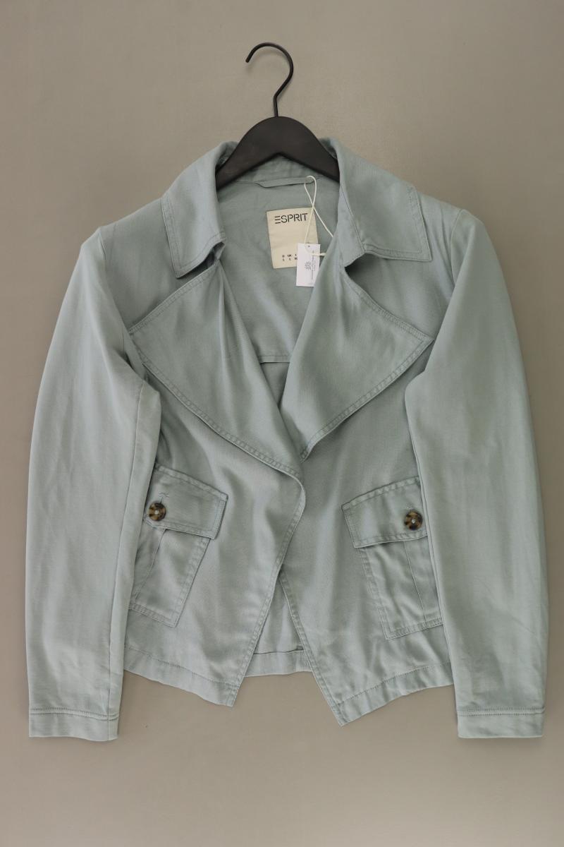 Esprit Übergangsjacke Gr. L grün aus Baumwolle