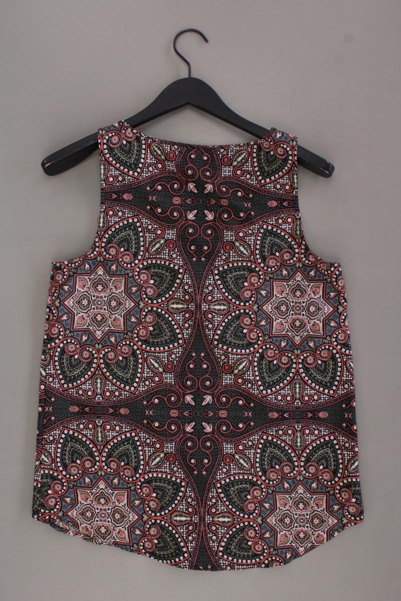 Only Ärmellose Bluse Gr. 38 geometrisches Muster mehrfarbig