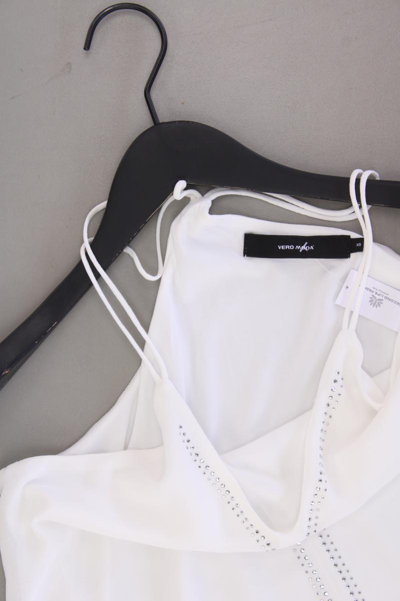 Vero Moda Spaghetti-Top Gr. XS weiß