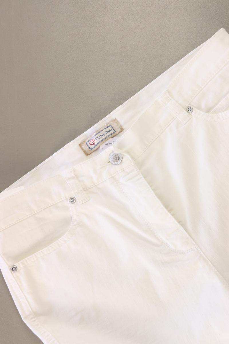 TONI Straight Jeans Gr. 40 weiß aus Baumwolle