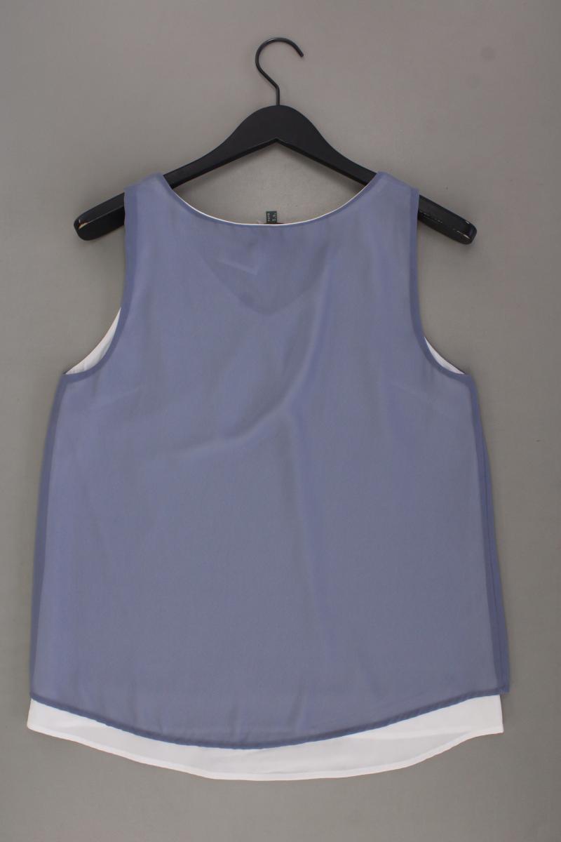 Street One Ärmellose Bluse Gr. 38 blau