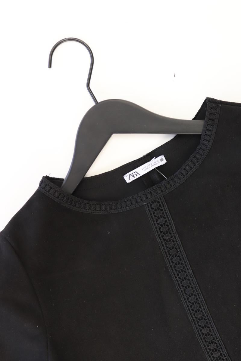 Zara Kurzarmkleid Gr. S schwarz