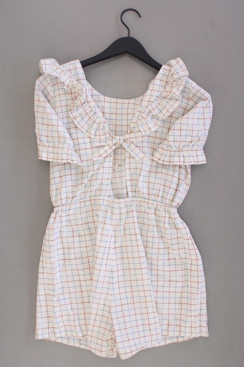 The New Society Jumpsuit Modell Dylan Gr. S kariert neu mit Etikett creme