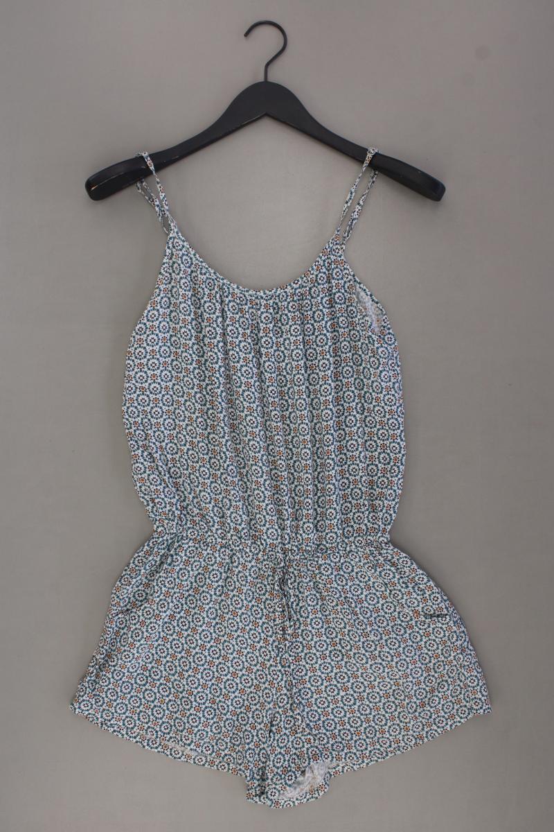 Akiko Vintage Playsuit Gr. S geometrisches Muster mehrfarbig aus Rayon