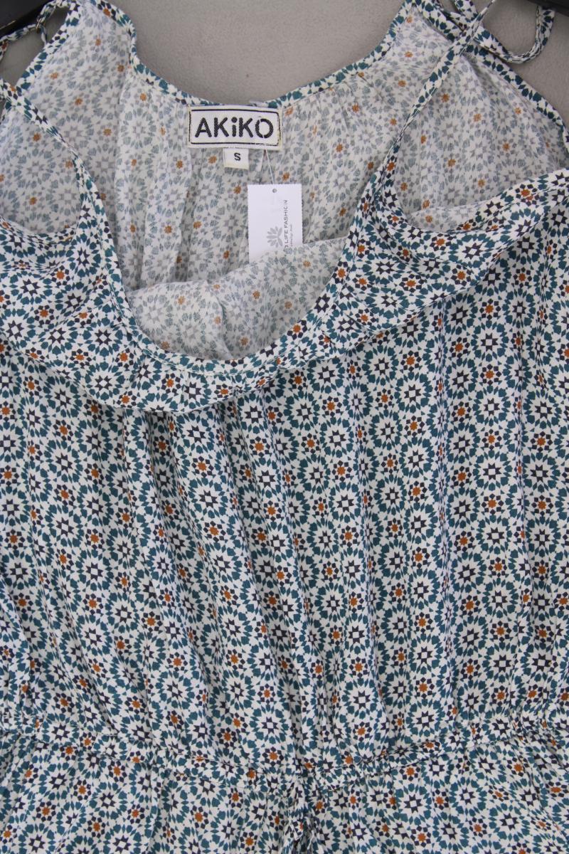 Akiko Vintage Playsuit Gr. S geometrisches Muster mehrfarbig aus Rayon