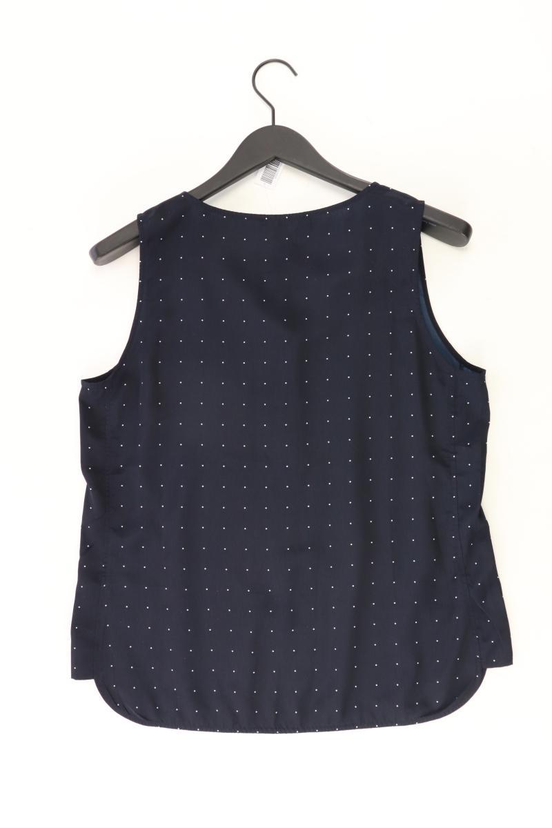 someday. Ärmellose Bluse Gr. 38 gepunktet blau aus Polyester
