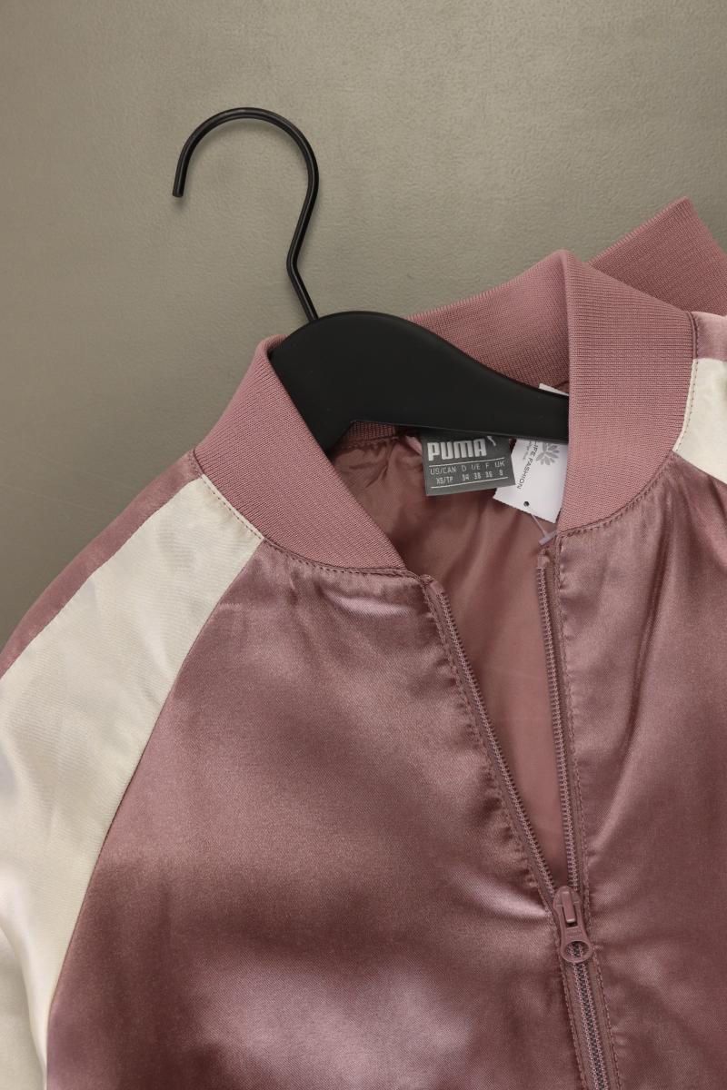 Puma Sportjacke Gr. 34 rosa aus Polyester
