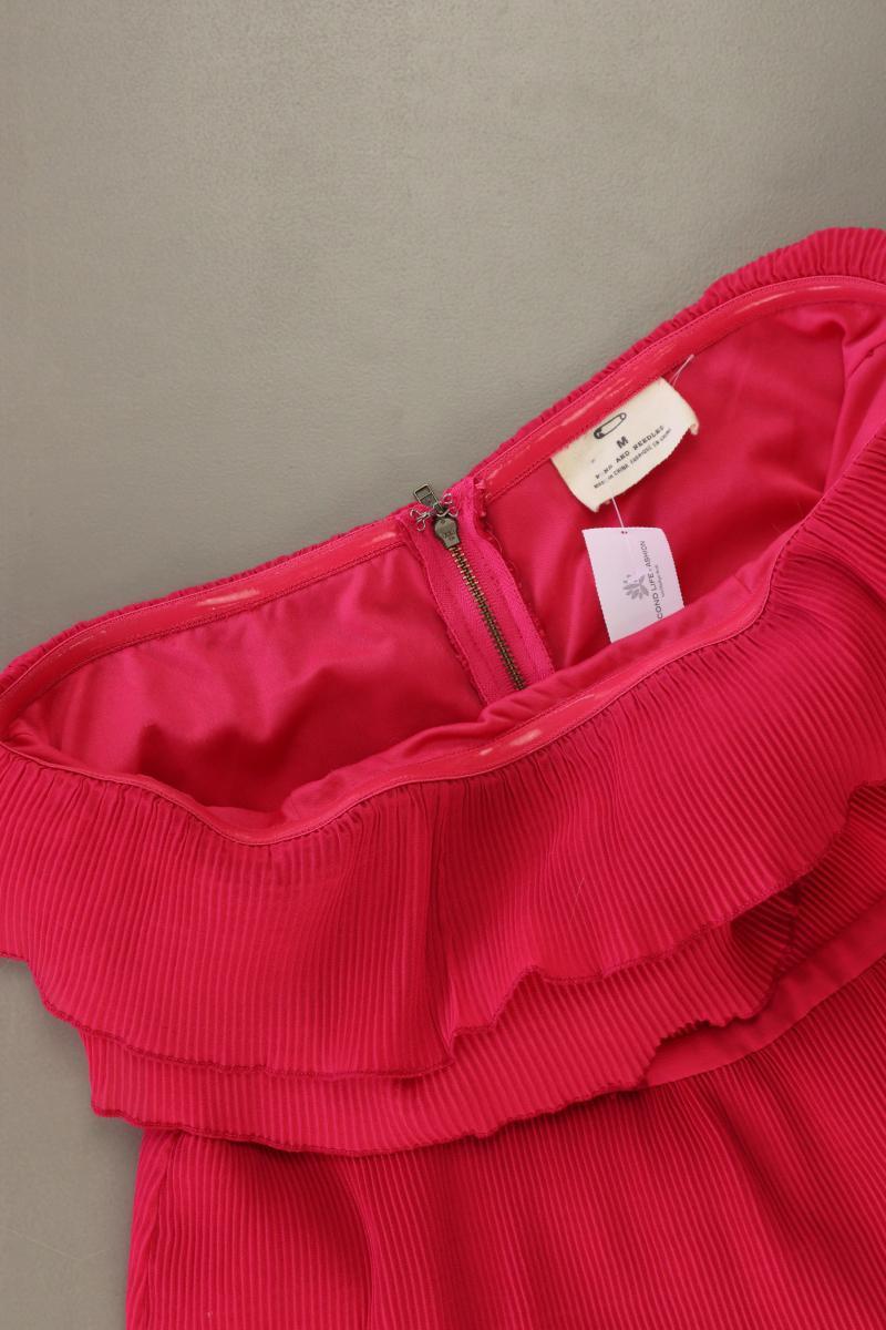 PINS AND NEEDLES Bandeaukleid Gr. M Ärmellos pink aus Polyester