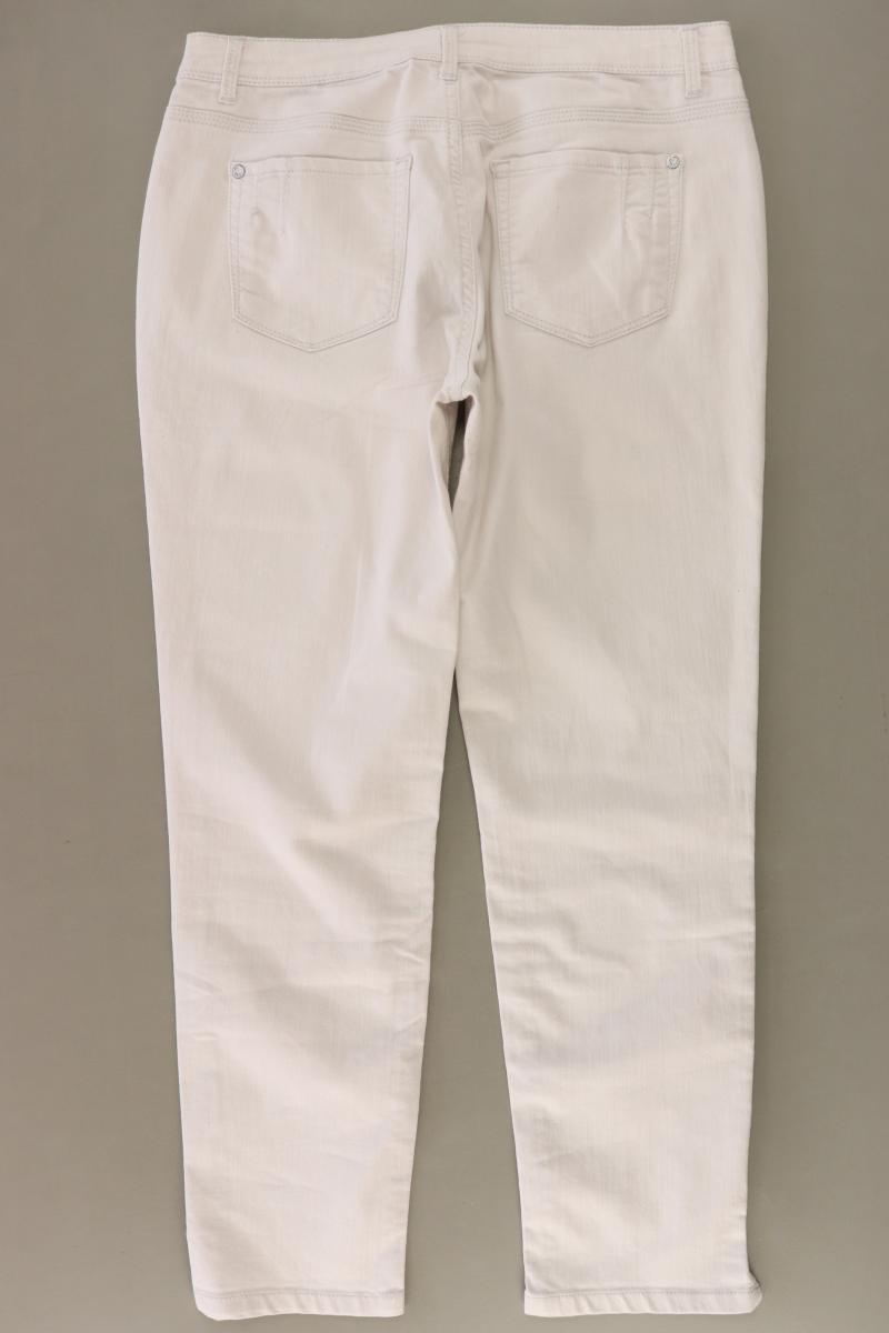 Strauss Straight Jeans Gr. 40 weiß aus Baumwolle