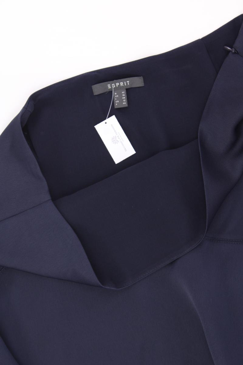 Esprit Midirock Gr. 42 neuwertig blau aus Polyester