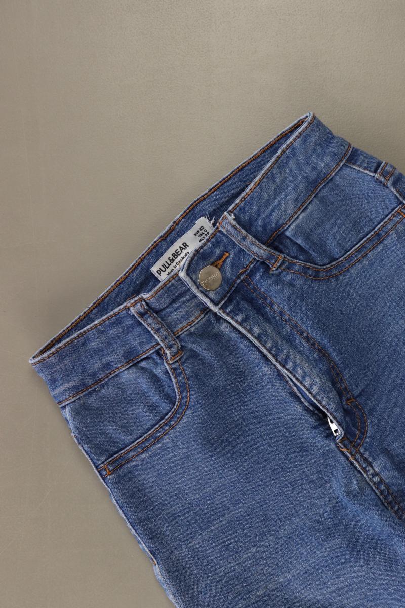 Pull&Bear Skinny Jeans Gr. 32 blau aus Baumwolle