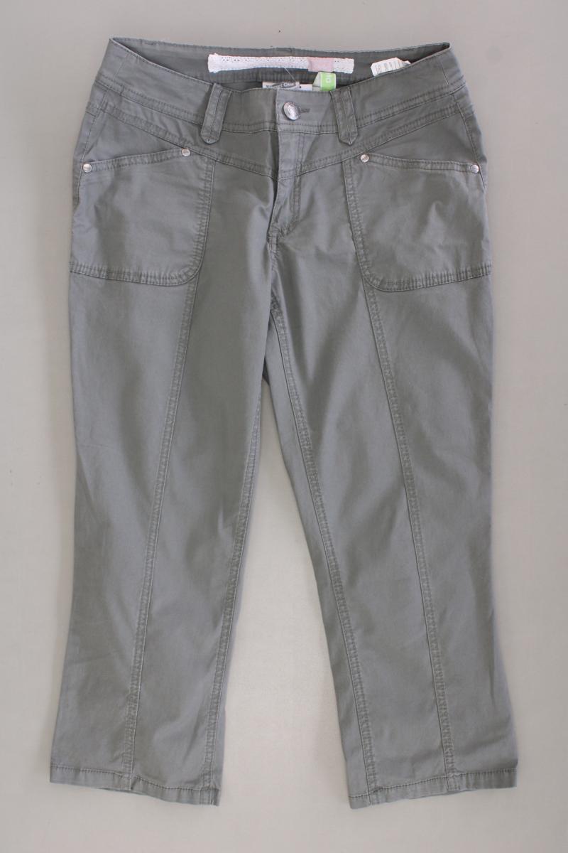 Street One Caprihose Gr. 36 Modell Greta olivgrün aus Baumwolle