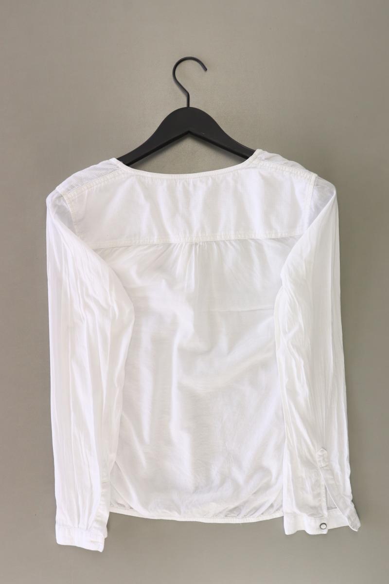 edc by Esprit Langarmbluse Gr. XS weiß aus Baumwolle