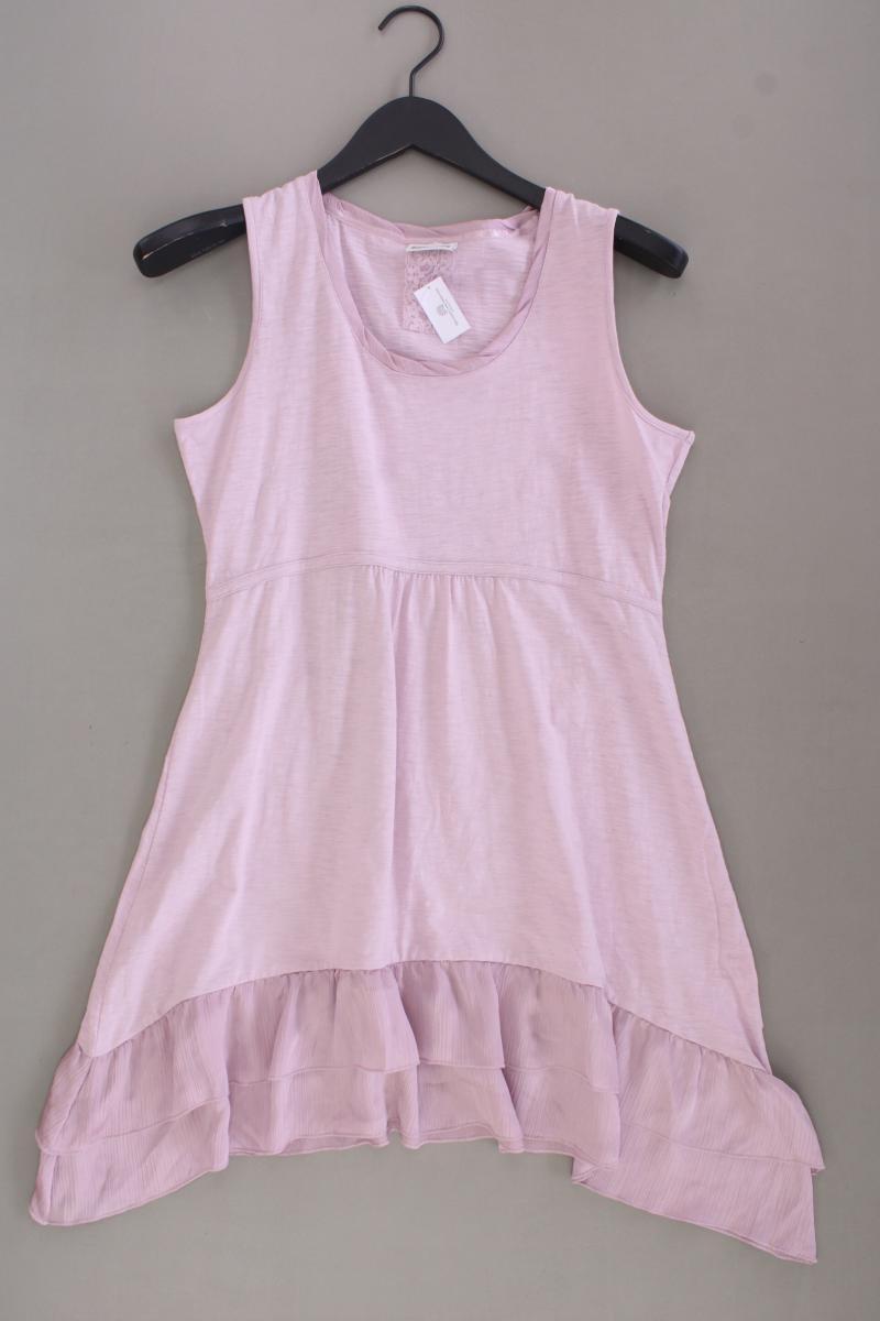 Street One Minikleid Gr. 38 neuwertig Ärmellos rosa aus Baumwolle