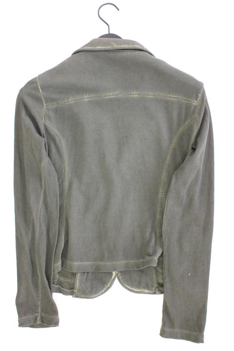Street One Jerseyblazer Gr. 38 olivgrün aus Baumwolle