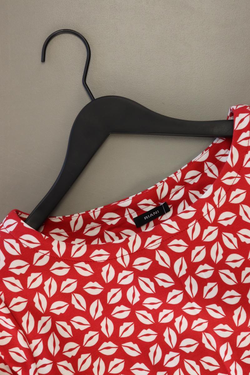 Riani Midikleid Gr. 44 3/4 Ärmel rot aus Viskose